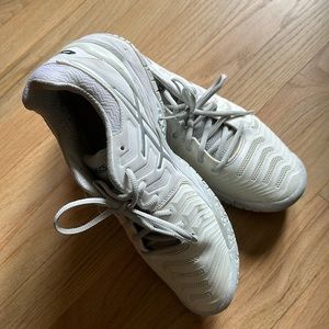 ASICS Men’s Gel-Resolution 7 White/Silver Size 9.5 Tennis & Pickleball Shoes